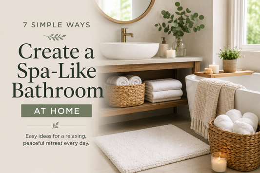 How to Create a Spa-Like Bathroom at Home (Without a Full Renovation)