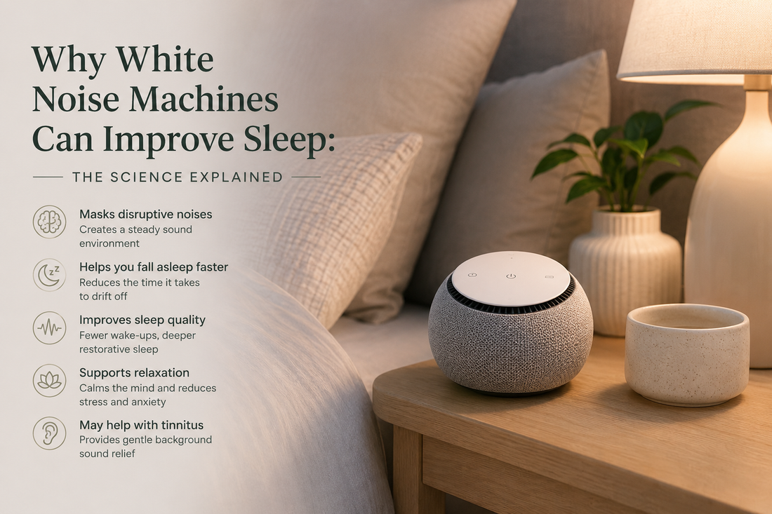 Why White Noise Machines Can Improve Sleep: The Science Explained