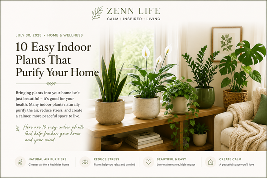 10 Easy Indoor Plants That Purify Your Home Naturally