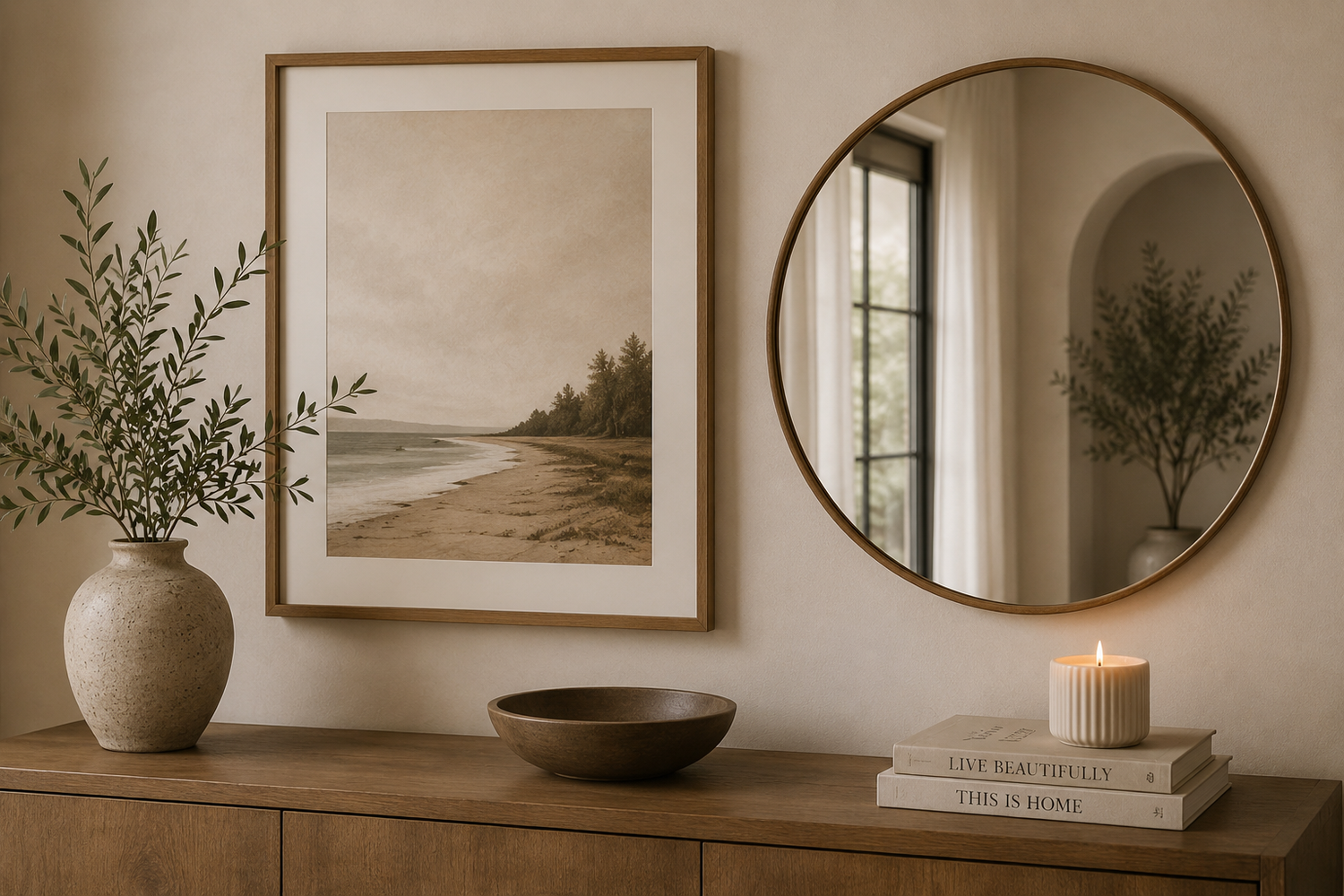 Wall Art & Mirrors