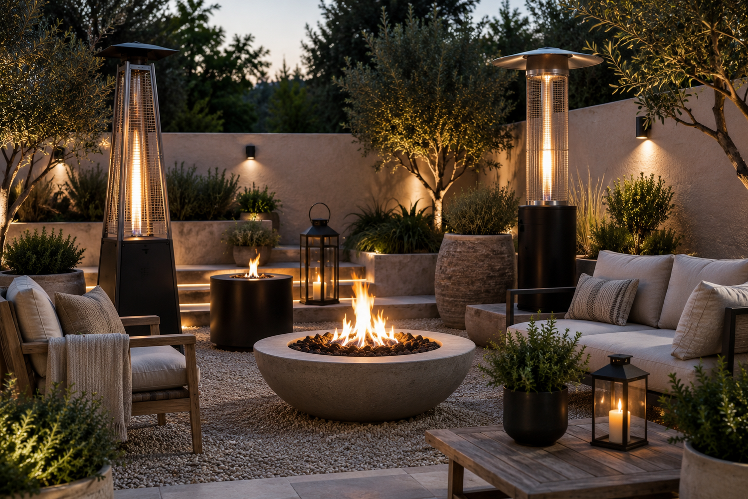 Fire Pits & Heating
