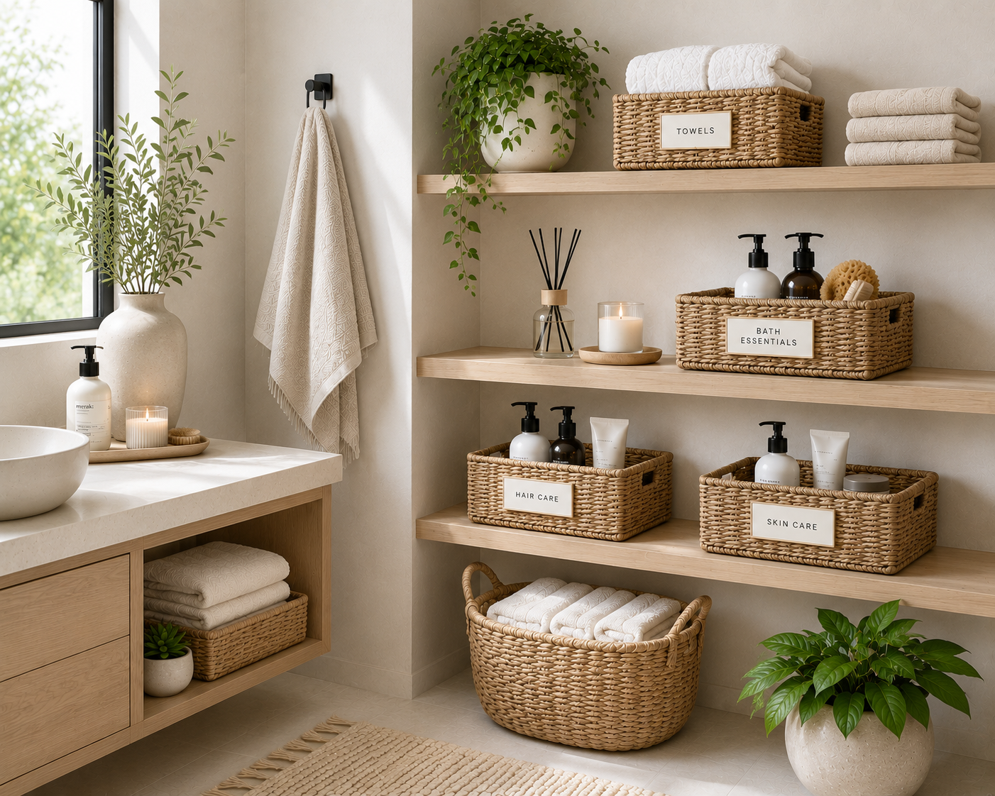 Bathroom Storage & organisation