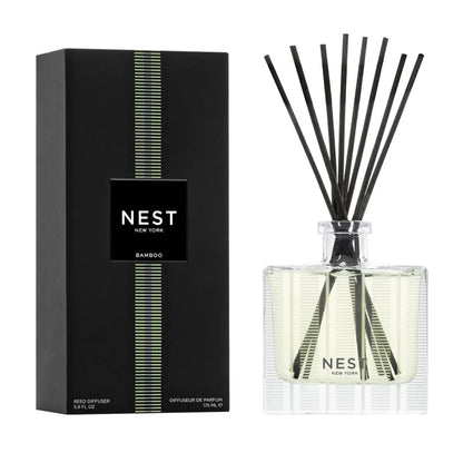 NEST New York Bamboo Reed Diffuser – 5.9 fl oz | Long-Lasting Home Fragrance