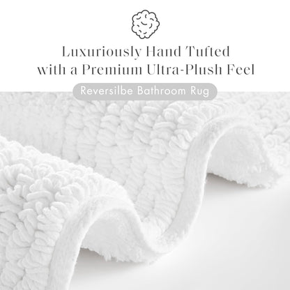 Madison Park Reversible Cotton Bath Rug 3000 GSM