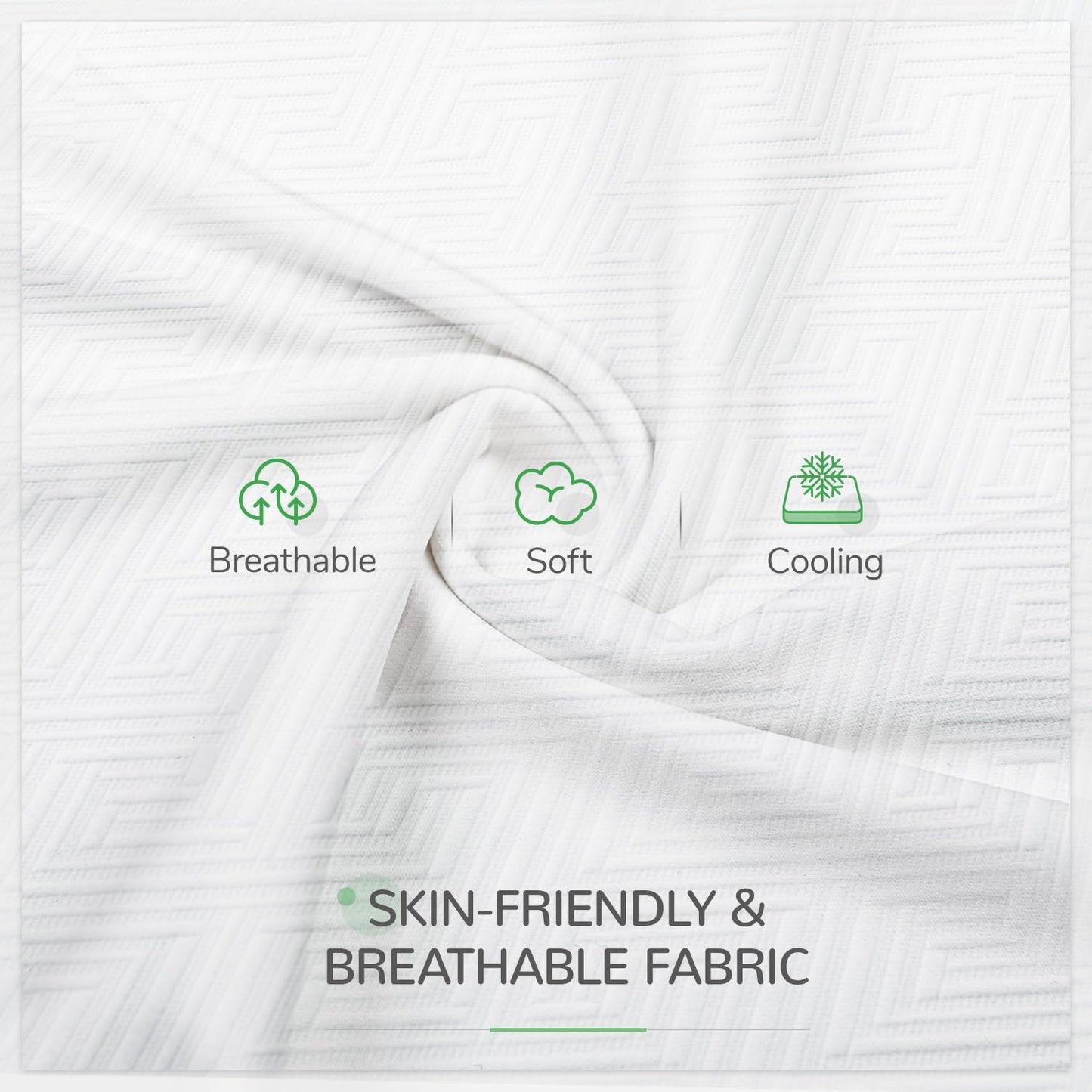 Novilla 10" Gel Memory Foam Queen Mattress