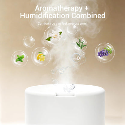 ASAKUKI Essential Oil Diffuser for Home 300 ml Quiet