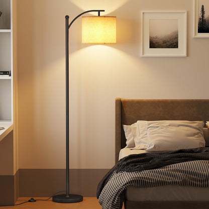 Modern Arc Floor Lamp with 3 Light Settings