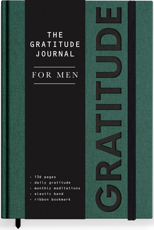 Gratitude Journal for Men – Guided Daily Reflections