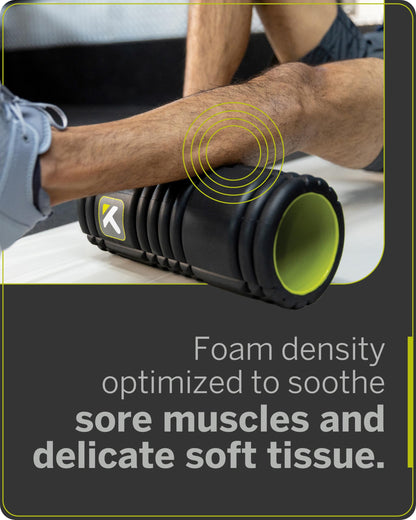 TriggerPoint Grid 1.0 Foam Roller – 13" Deep Tissue Massage Roller