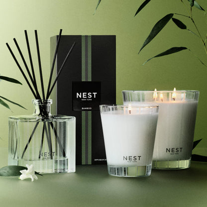 NEST New York Bamboo Reed Diffuser – 5.9 fl oz | Long-Lasting Home Fragrance