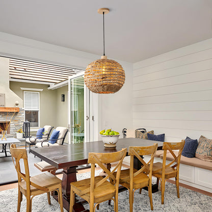 Boho Rattan Pendant Light | Zenn Life
