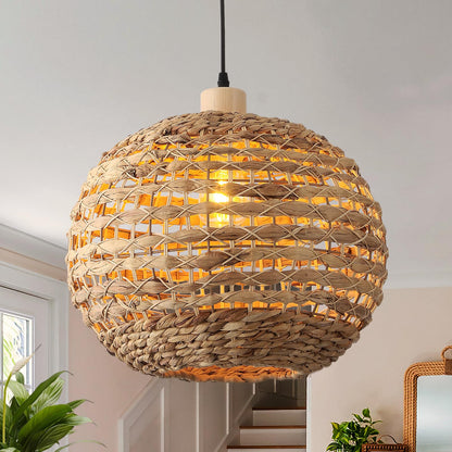 Boho Rattan Pendant Light | Zenn Life