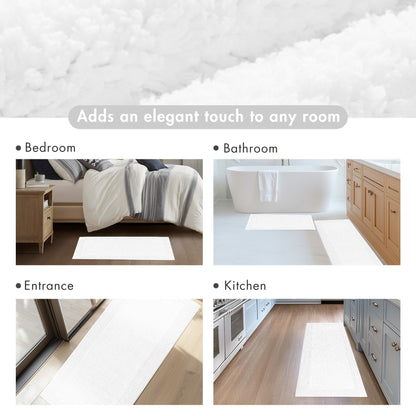 Madison Park Reversible Cotton Bath Rug 3000 GSM