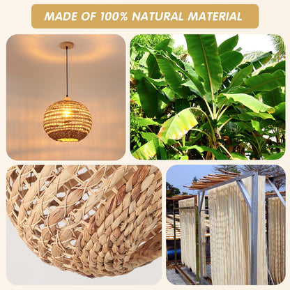 Boho Rattan Pendant Light | Zenn Life