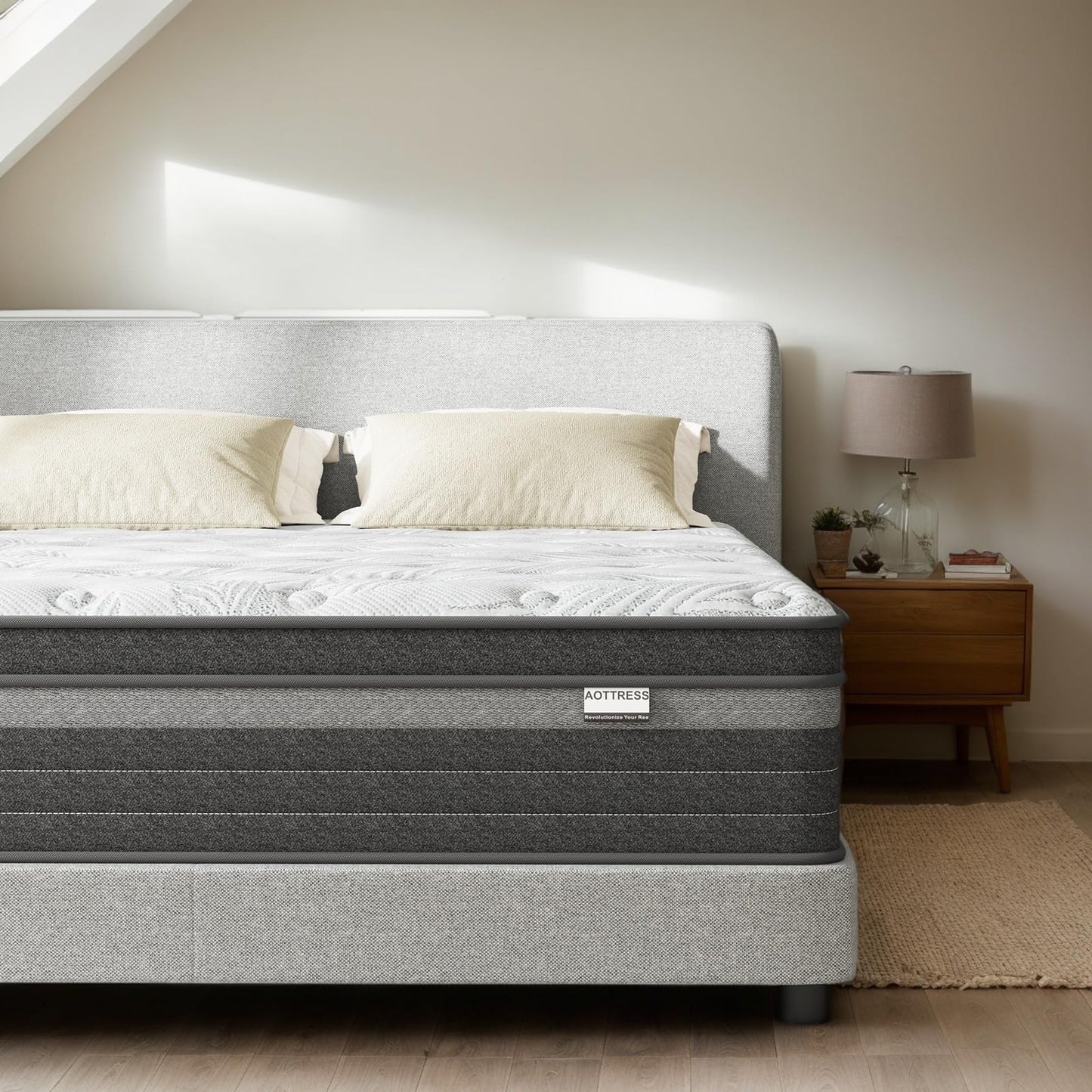 AotTress 12" Hybrid Queen Mattress